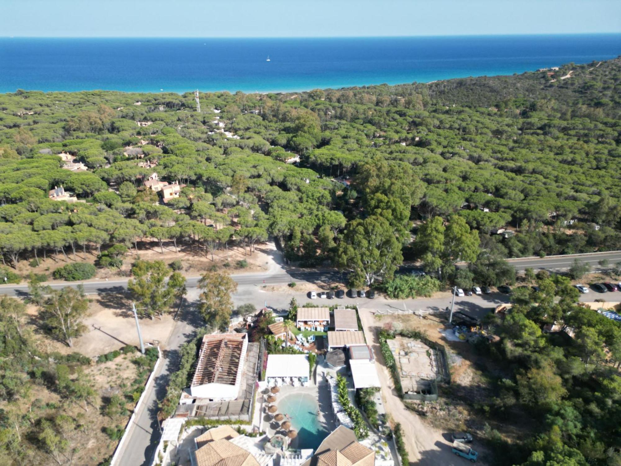 Hotel Oasi Blu Sardinia Santa Margherita di Pula Exterior foto